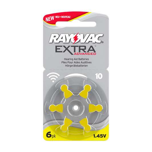 Rayovac Extra Advanced ZM — Hearing Aid Batteries, Size 10