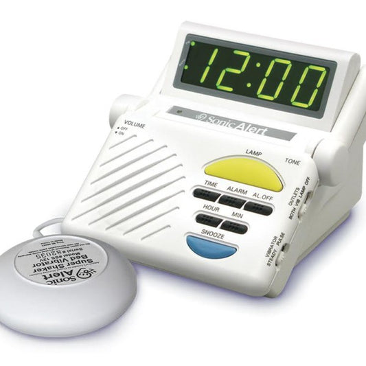 Sonic Boom Alarm Clock w/BedShaker Combo